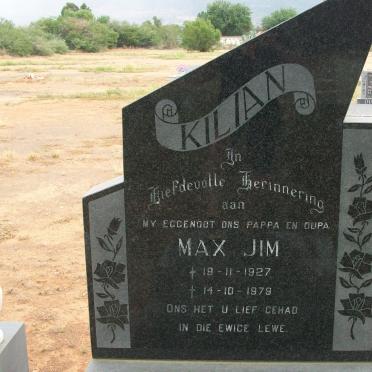 KILIAN Max Jim 1927-1979