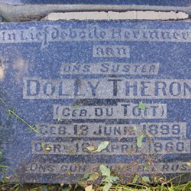 THERON Dolly DU TOIT 1999-1960