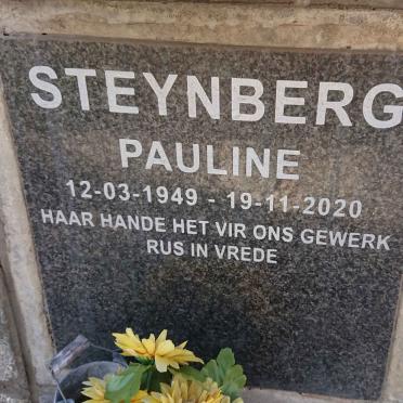 STEYNBERG Pauline 1949-2020