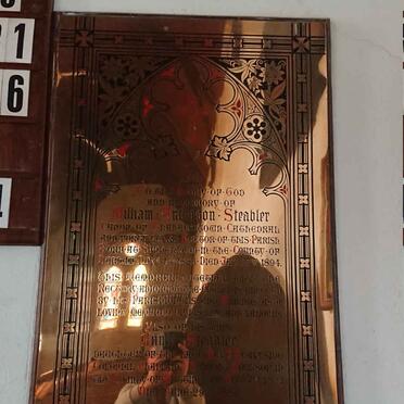 STEABLER William Anderson 1823-1894 &amp; Annie 1824-1881