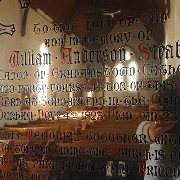 STEABLER William Anderson 1823-1894 &amp; Annie 1824-1881 