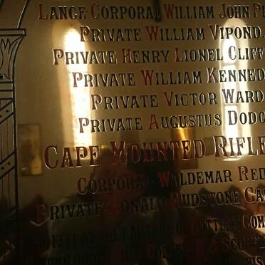 6. Men who fell at the capture of Lotter's Commando - 1901, buried at Bouwers Hoek