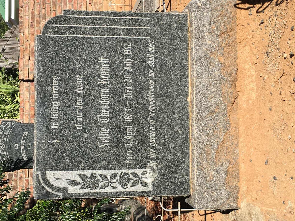 KENNETT Nellie Theodora 1873-1952