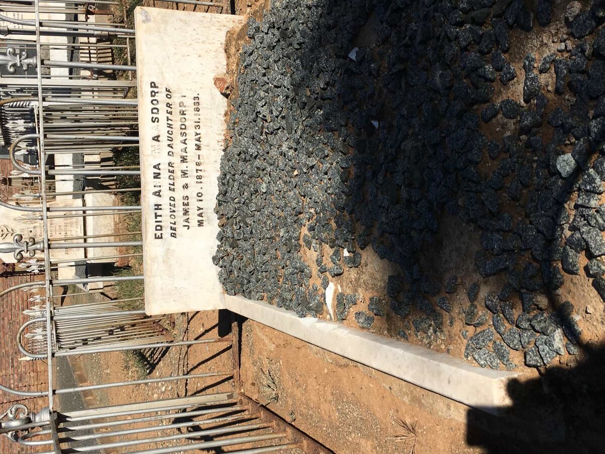 MAASDORP Edith Anna 1876-1883