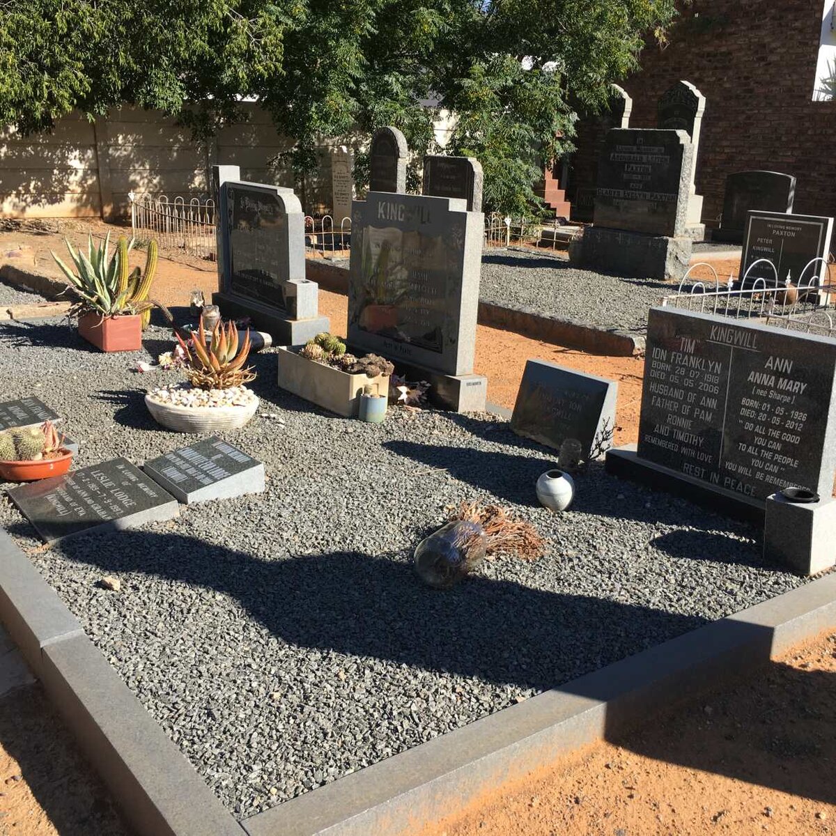 1. Overview KINGWILL family grave