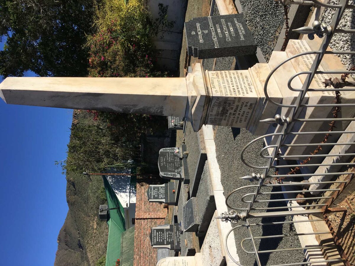 MAASDORP Charles R. -1918