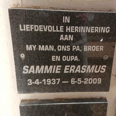 ERASMUS Sammie 1937-2009