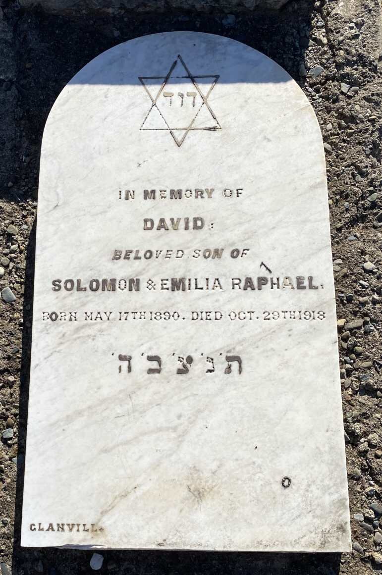 RAPHAEL David 1890-1918