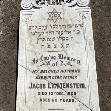 LICHTENSTEIN Jacob -1929