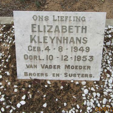 KLEYNHANS Elizabeth 1949-1953