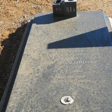 LITHAUER Louis Jacob 1933-2002 &amp; Maria Elizabeth 1933-1987