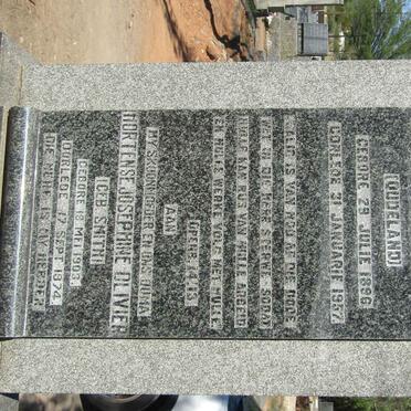 OLIVIER Francois Smit 1896-1957 &amp; Hortense Josephine SMITH 1903-1974