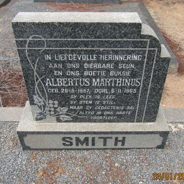 SMITH Albertus Marthinus 1957-1965