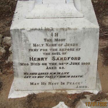 SANDFORD Henry -1893