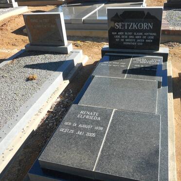 SETZKORN Friedrich August 1905-1987 &amp; Emelda Anna Wilhelmina HOFFMANN 1910-1984 :: SETZKORN Renate Elfrieda 1938-2005