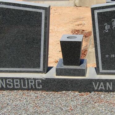 WILKEN Maria 1913-2011 :: VAN ELLEWEE Eugene Neil 1963-1985 :: VAN RENSBURG