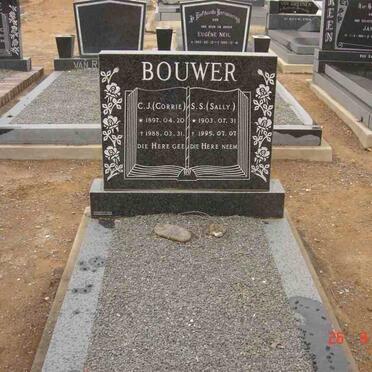 BOUWER C.J. 1897-1988 &amp; S.S. 1903-1995