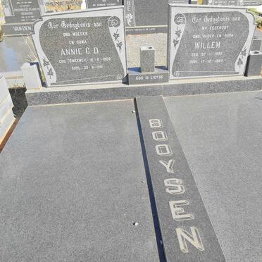 BOOYSEN Willem 1908-1987 &amp; Annie C.D. SWEENEY 1908-1991