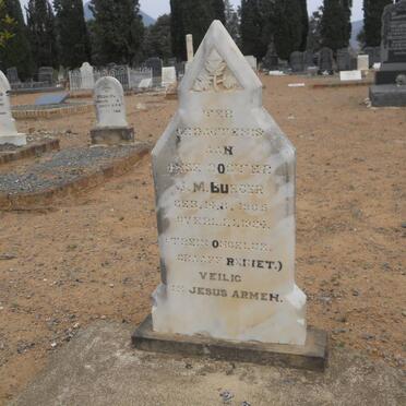 BURGER J.M. 1905-1924