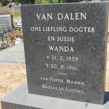 DALEN Wanda, van 1959-1961