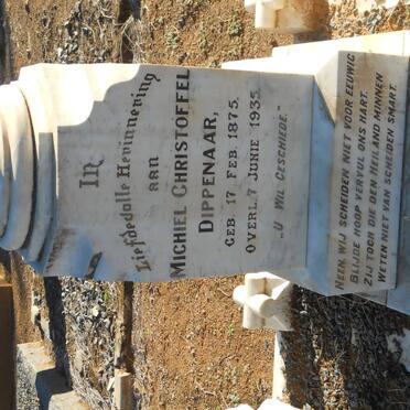 DIPPENAAR Michiel Christoffel 1875-1935