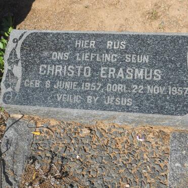 ERASMUS Christo 1957-1957