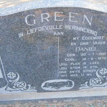 GREEN Daniël 1910-1972