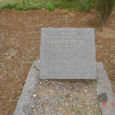 HEUNIS Frans A. -1935