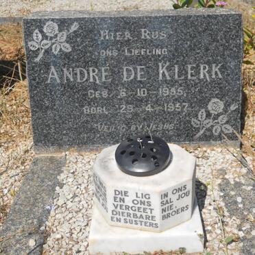 KLERK André, de 1955-1957