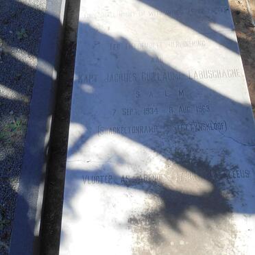 LABUSCHAGNE Jacques Guillaume 1934-1963