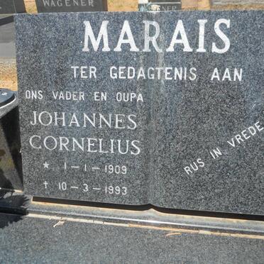 MARAIS Johannes Cornelius 1909-1993