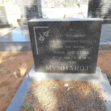 MYNHARDT Maria Christina 1916-1976