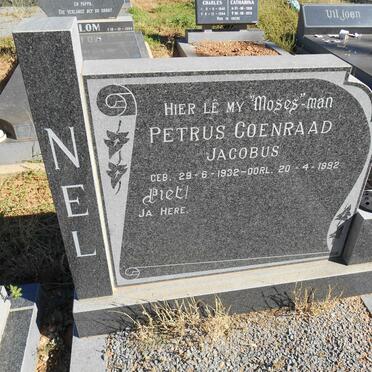 NEL Petrus Coenraad Jacobus 1932-1992