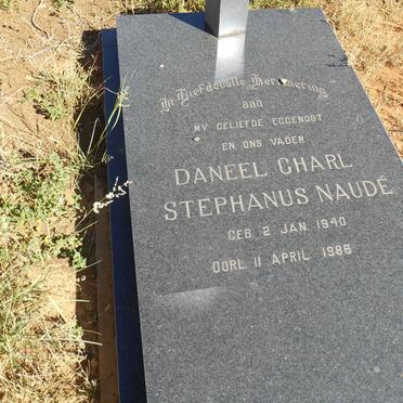 NAUDÉ Daneel Charl Stephanus 1940-1986