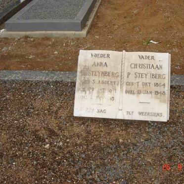 STEYNBERG Christiaan P. 1864-1948 &amp; Anna SLABBERT 1871-1957