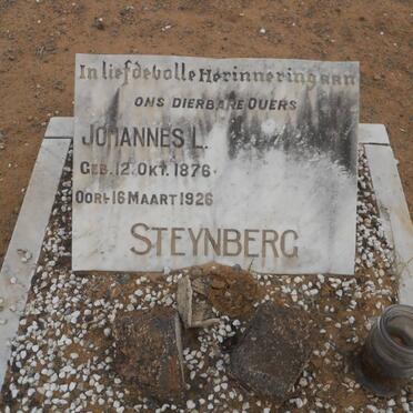 STEYNBERG Johannes L. 1876-1926