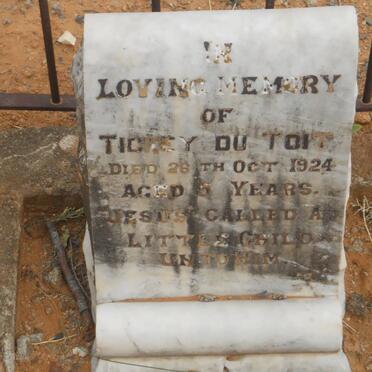 TOIT Tickey, du -1924