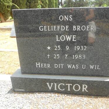 VICTOR Lowe 1932-1983