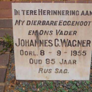 WAGNER Johannes C. -1955