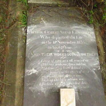 LIESCHING Fredrik Gysbert Arend -1855