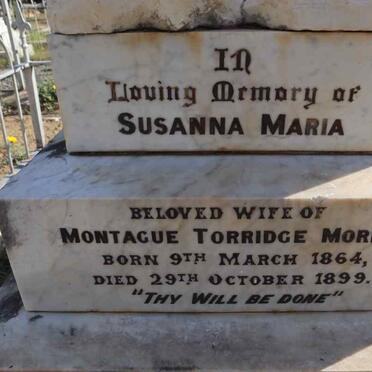 MORRIS Susanna Maria 1864-1899 :: MORRIS Susie Louise 1887-1958_2