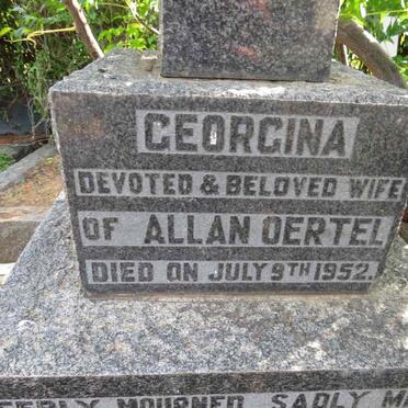 OERTEL William Allan 1894-1959 & Georgina -1952_2