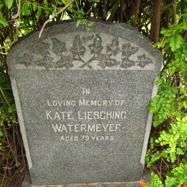 WATERMEYER Kate Liesching 