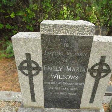 WILLOWS Emily Maria -1953