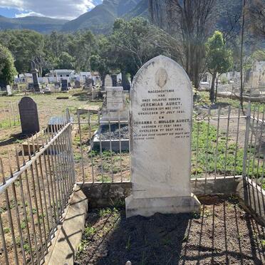 AURET Jeremias 1787-1861 &amp; Johanna C. 1803-1882