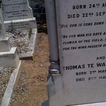 NAUDE Thomas, TE WATER 1902-1932