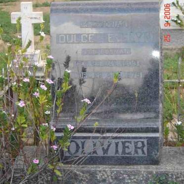 OLIVIER Dulce Evelynn nee BOSMAN 1803-1876