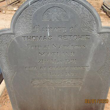 RETCHIE Thomas 1791-1873