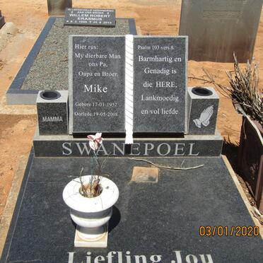 SWANEPOEL Mike 1952-2008
