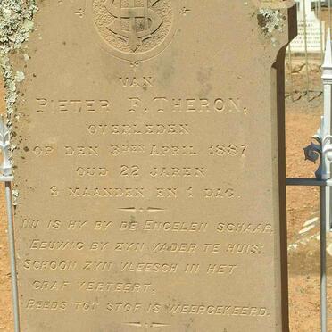 THERON Pieter F.  -1887